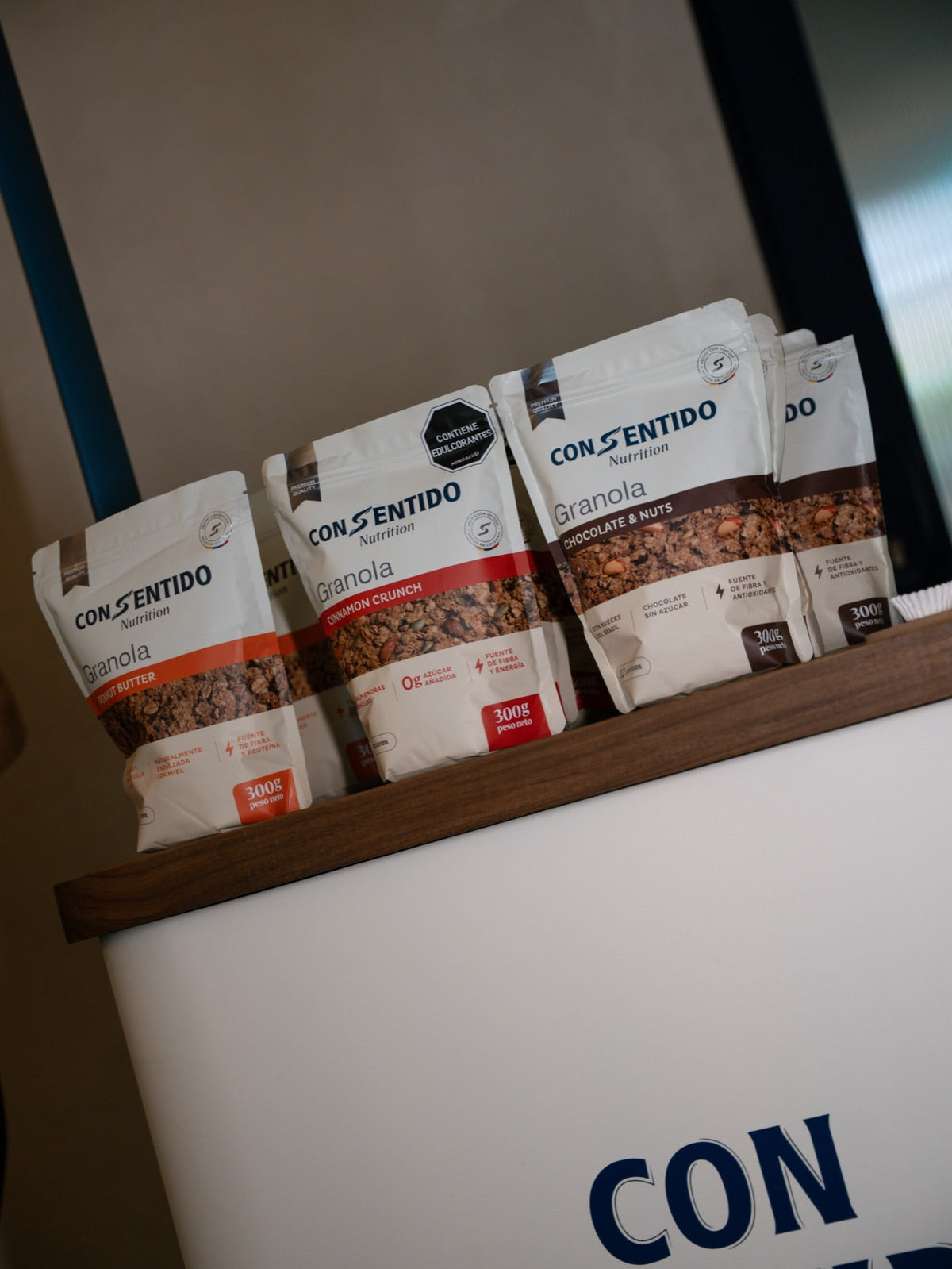 Granolas Con Sentido listas para después de una clase de pilates en HiLow Training Bogotá